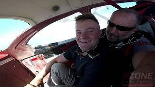 Zachary Self got the Feel The Freedom® experience at DZONE® Skydiving - Bozeman