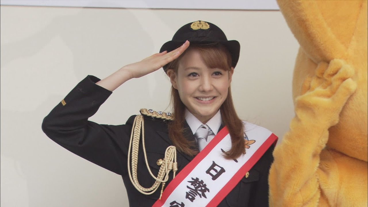 Reina Triendl becomes one-day police chief at Shibuya Police