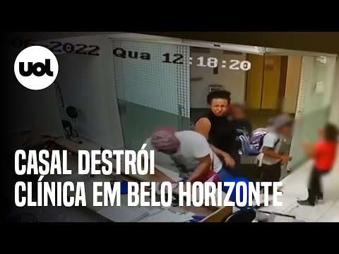 Vídeo: Casal destrói clínica alegando ter chip implantado em dente