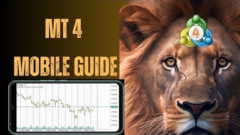 GETTING STARTED WITH THE  METATRADER MOBILE PLATFORMS | How To Use Metatrader part 3