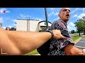 Street Fight Explodes—Police Rush In and Separate the Two 