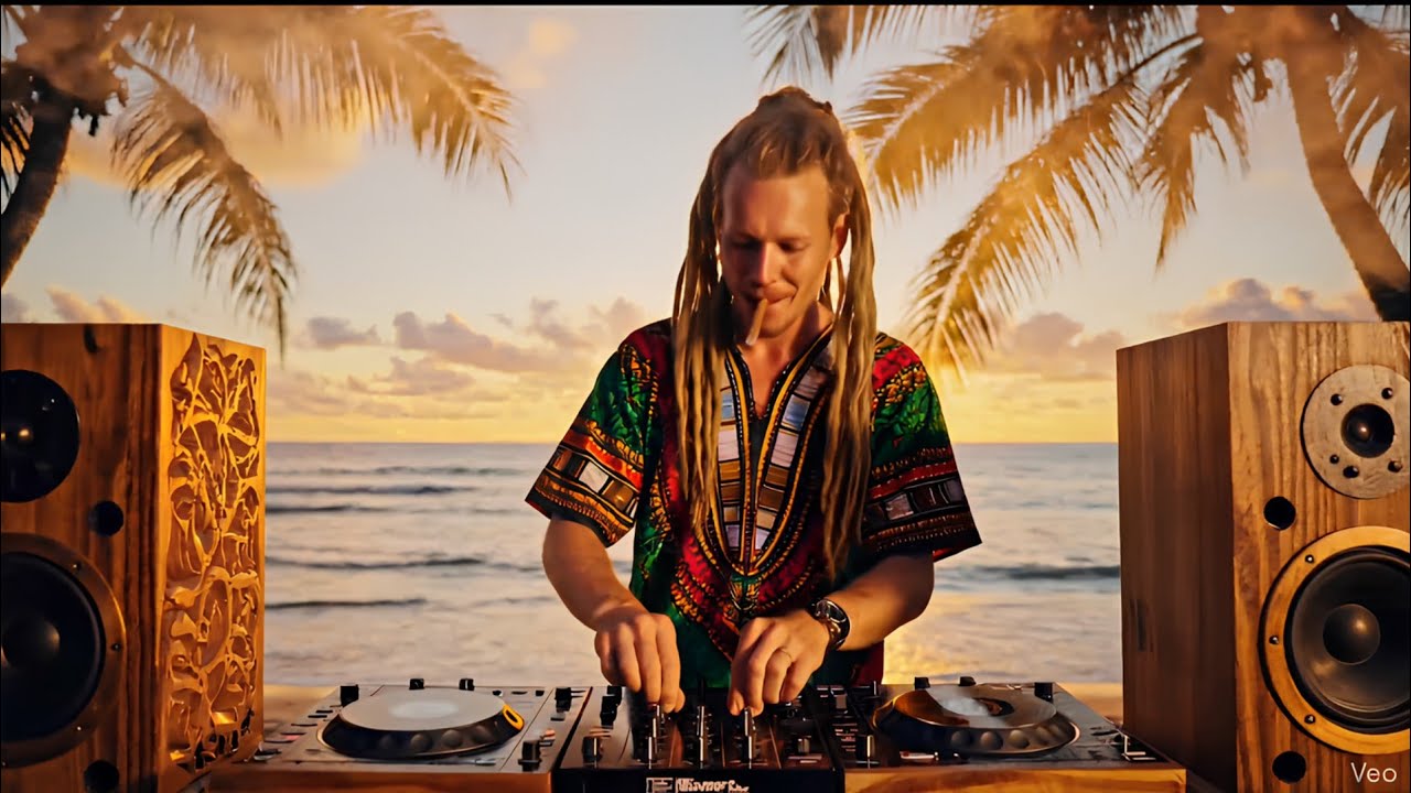 Reggae Smoke & Sunset Beats 🌴 | Happy DJ Set by the Ocean