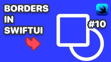 How To Use Border in SwiftUI (SwiftUI Border, Border SwiftUI, Shape Border SwiftUI)