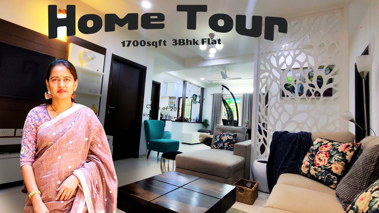 My Home Tour 3bhk home tour Indian home tour house tour in telugu