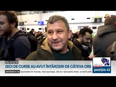 Haos pe aeroportul din Cluj. Zeci de curse au fost anulate sau au avut întârzieri din cauza ceţii