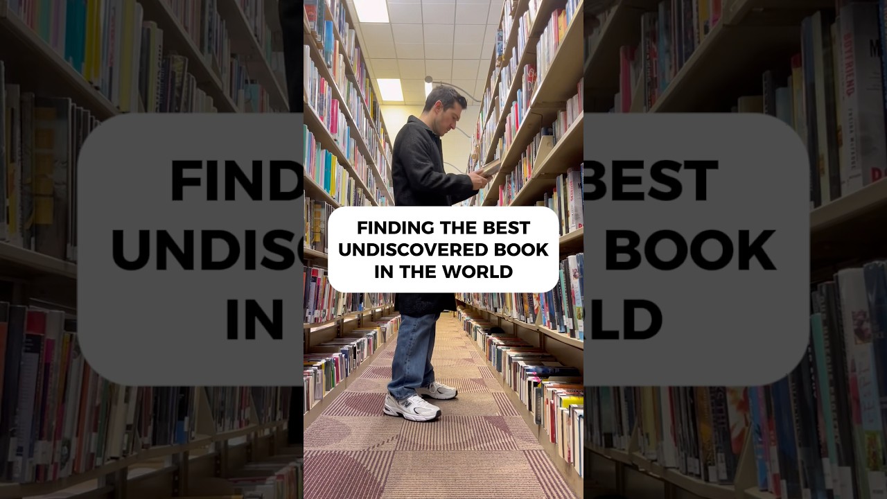 😎📚В поисках лучшей, ещё не открытой книги в мире 