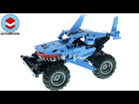 LEGO Technic 42134 Monster Jam Megalodon - LEGO Speed Build Review
