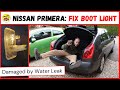 Nissan Primera P12: How To Fix Boot Light (Damaged By Water Leak)
