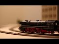 Roco BR 10 002 62193 HO DCC locomotive with dynamic smoke captured with a Canon EOS M