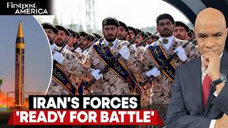 Iran Mengatakan Pasukannya Siap Tempur Menghadapi Serangan AS | Firstpost America | N18G