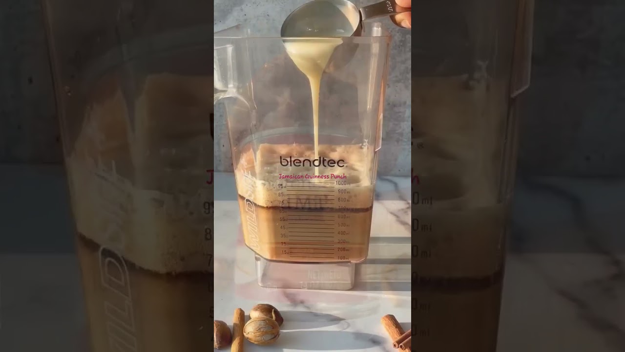 Jamaican Guinness Punch. 