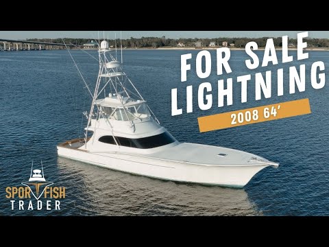 2008 64' Lightning Custom Sportfishing Boat For Sale (Sportfishtrader)