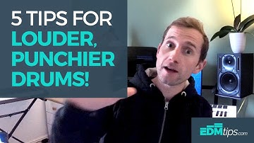 5 Quick Tips for Louder, Punchier Drums