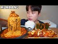 [와차밥]🇰🇷 햄 가득 부대찌개 닭갈비 오이소박이 먹방 Sausage Stew & Spicy Stir-fried Chicken ASMR MUKBANG EATING SOUND