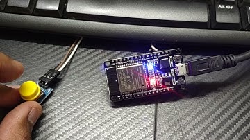 Push Button Controlling a LED with STEM Buddy Arduino library