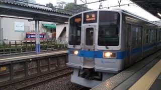 小田急2000形2051編成生田駅到着　　　各駅停車　　　新宿　　＃小田急＃2000形＃2051編成＃生田駅＃到着＃各駅停車＃新宿