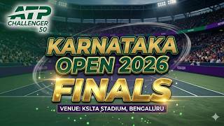 LIVE - FINALS - Karnataka Open 2026, Bengaluru | Doordarshan Sports