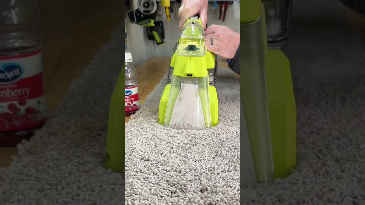 🧃 NEW Ryobi Spot Cleaner! 🧼