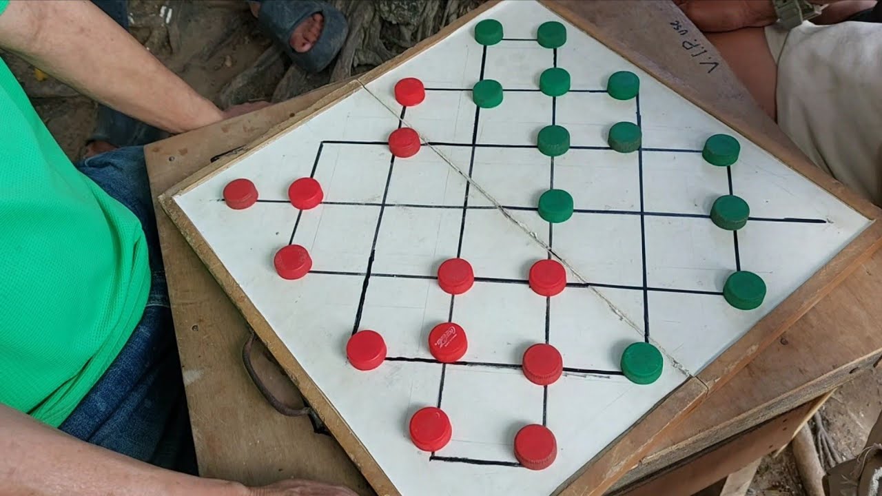 binugbog lang ni boy talibon si aden trinidad #sports #boardgame #dama 