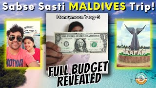 Maldives Budget trip from India | How to plan Maldives trip | Maldives Couple Vlog-3 | Gaafaru vlog