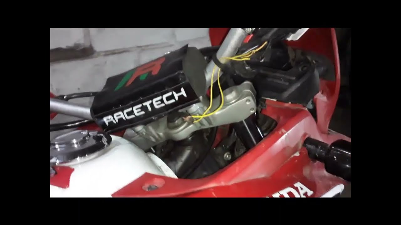 honda XRE 300 no arranca desde el pulsador