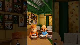 Upin Ipin Doan Makan | Mari berdoa | mari mengaji