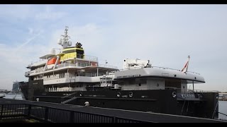 Expedition Yacht Yersin in Amsterdam - owned by Francois Fiat