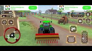 Modern Tractor Farming Driving Simulator 3D - New Tractor Games - Android Gameplay 2026 screenshot 3