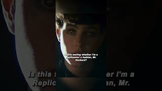 Blade Runner / "Is This Testing If I’m A Replicant Or Lesbian?" Moment / #IconicLine