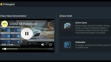 Poltergeist class cod mobile #codmobile #poltergeist #trap master