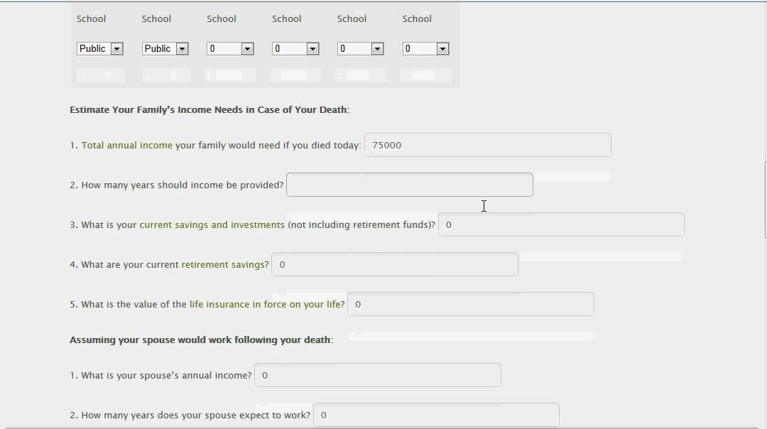 life insurance calculator usaa life insurance calculator usaa