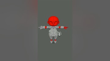 Replace the equipments with the body parts #devlog #gamedev #3DModeling #characterdesign #ue5 #3d