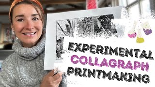 Experimental Collagraph Printmaking  (Part 1)