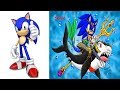 Sonic As Mermaid | Sonic Gender Swap