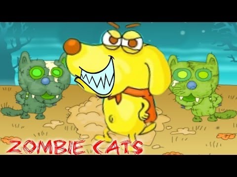 Игра зомби коты. Зомби коты игра. Собака против кошки зомби игра. Собака против зомби котов.
