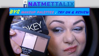 BYS Makeup Palettes Try on & Review Smokey Eye Makeup Tutorial
