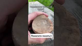 Что за камень? Редкая находка #находка #камень