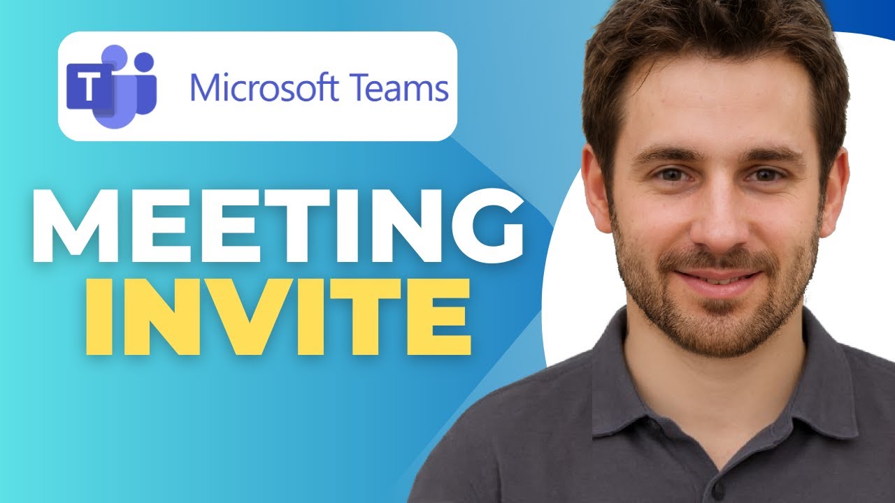 How To Invite Someone To A Microsoft Teams Meeting - YouTube