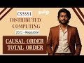Causal Order and Total Order in Tamil | Distributed Computing in Tamil | Unit 2 | CS3551