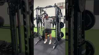 1/4 Squat Jump (Smith Machine)