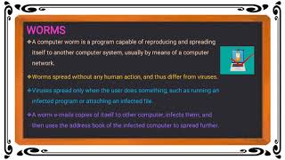 Ch 7 Malware Class 7 Computer Science