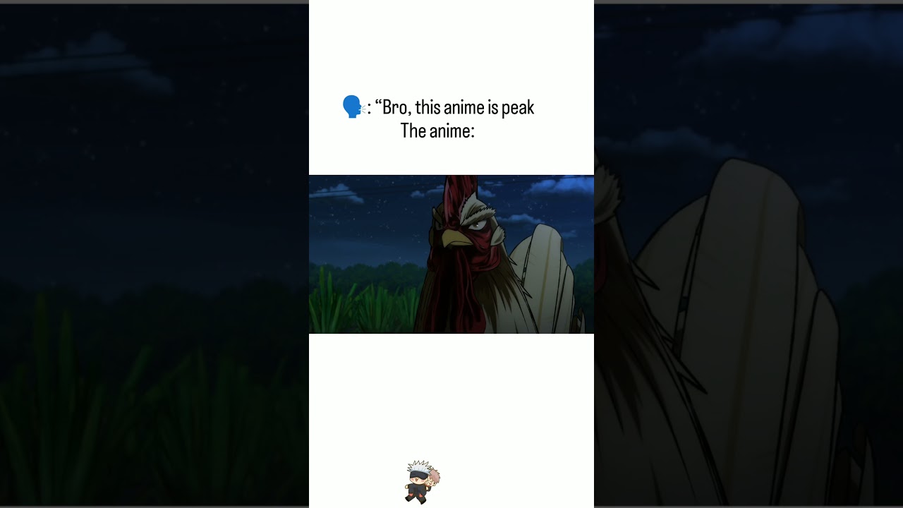 Anime : Rooster Fighter #anime #animememes #animeedit