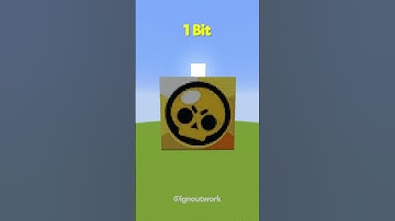 Minecraft Games 64 bits 32 bits 16 bits 8 bits 4 bits 2 bits 1 bit #shorts