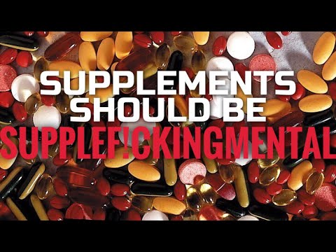 Nahrungsergänzungsmittel sollten verdammt nochmal supplementär sein