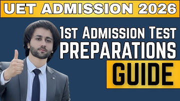 UET 1st Admission Test Preparation 2026 I UET ECAT 2026 Preparation I How to Prepare UET ECAT 2026
