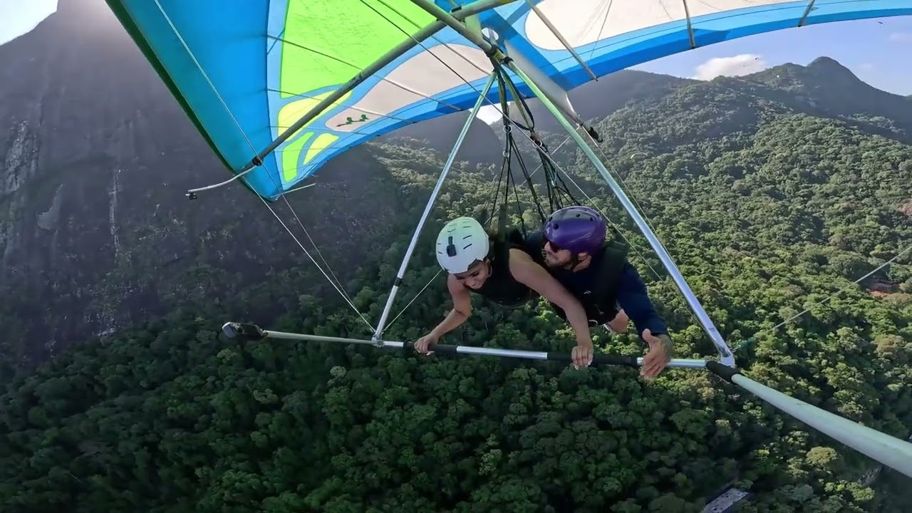 Flying Over Rio During Carnival!