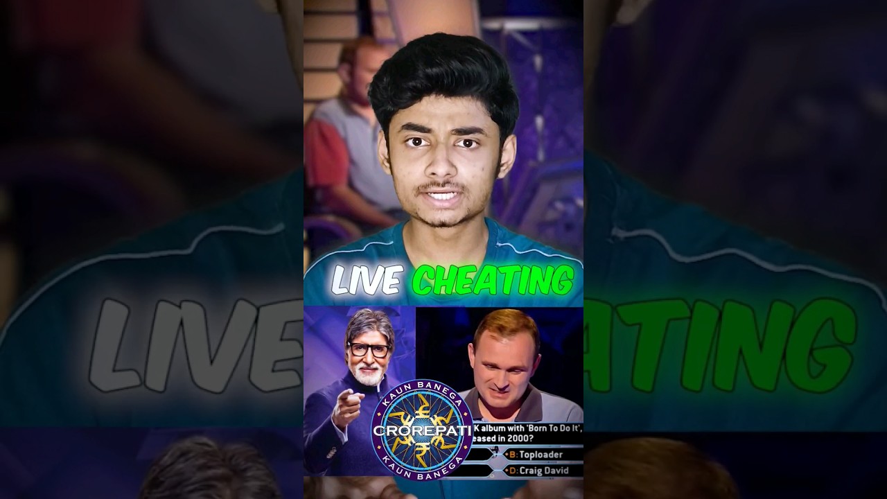 Live Cheating In KBC 😱😰 