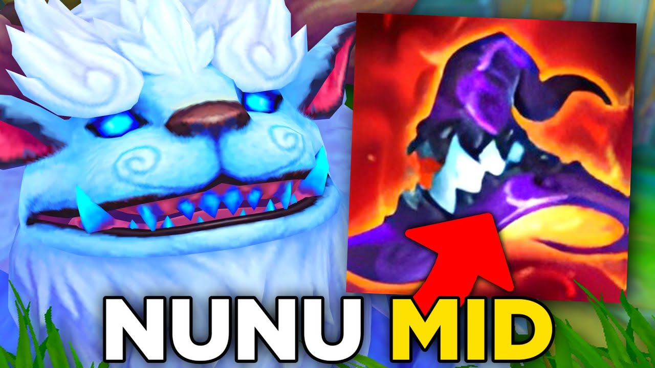Full AP NUNU na midzie oneshotuje każdego w League of Legends