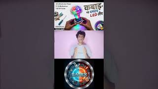 कबाड़ से बनाया RGB Flower LED Lamp 🌸 #shorts #shortvideo #shortsfeed #viral #diy #rgbled