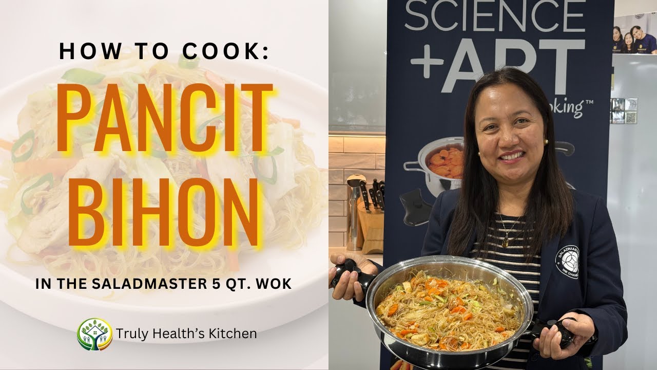 Saladmaster Sydney - Pancit Bihon ft. 5 Qt Wok